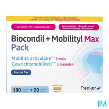 Afbeelding in Gallery-weergave laden, Biocondil+mobilityl Max Pack Tabl 180 Tabl 90 Nf
