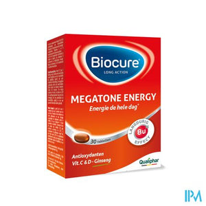 Biocure Megatone Energy La Tabl 30 Promo -5euro