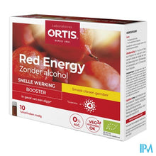 Afbeelding in Gallery-weergave laden, Ortis Red Energy Citroen Gember Bio Z/alc 10x15ml

