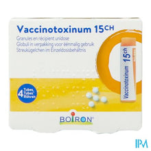 Load image into Gallery viewer, Vaccinotoxinum 15ch Homeopack Gl 4x1g Boiron
