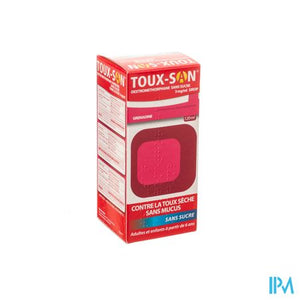 Toux San Dextromet Z/suiker 3mg/ml+grenadine 120ml