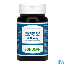 Charger l'image dans la galerie, Vitamine B12 Actief 1500mcg Tabl 180 Bonusan
