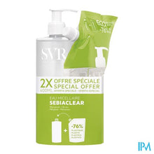Afbeelding in Gallery-weergave laden, Svr Sebiaclear Micellair Water 400ml +navul. 400ml
