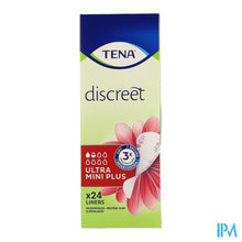 Afbeelding in Gallery-weergave laden, Tena Discreet Ultra Mini Plus 24
