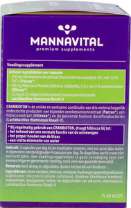 Mannavital Cranbioton V-caps 60