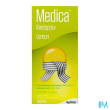 Afbeelding in Gallery-weergave laden, Medica Keelspray Lemon 30ml
