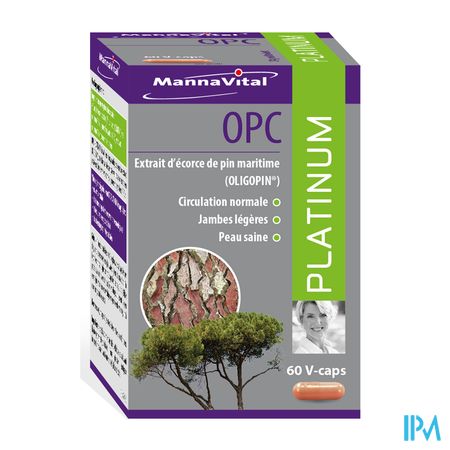 Mannavital Opc Platinum V-caps 60