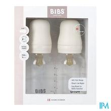 Afbeelding in Gallery-weergave laden, Bibs Zuigfles Duopack Complete Set Ivory 150ml
