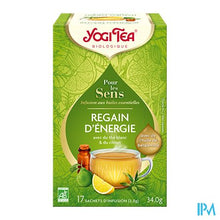 Afbeelding in Gallery-weergave laden, Yogi Thee Senses Natural Energie Bio Zakje 17
