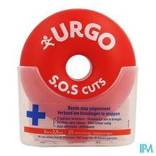 Afbeelding in Gallery-weergave laden, Urgo Sos Cuts Verband 3m X 2,5cm
