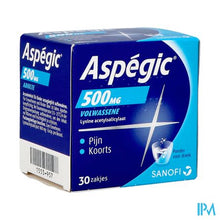 Charger l'image dans la galerie, Aspegic 500 Pulv 30x 500mg
