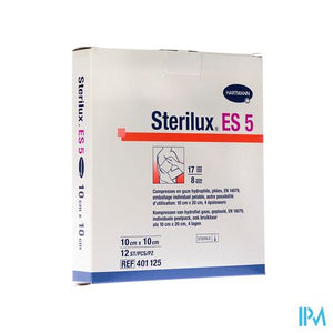 Sterilux Es5 Kp Ster 8pl 10,0x10,0cm 12 2050190