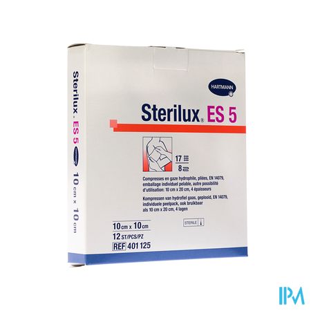 Sterilux Es5 Kp Ster 8pl10x10cm 12 2050191