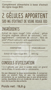 Vitavea Rode Wijnstok Bio Caps 40