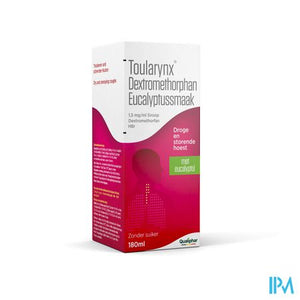 Toularynx Dextromethorphan Eucalyptussmaak 180ml siroop