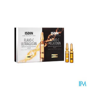 Isdinceutics Flavo-c Melat.+ultraglican Amp 10+10