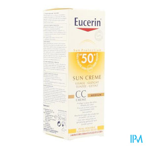 Eucerin Sun Cc Creme Medium Ip50+ 50ml