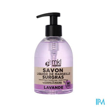 Afbeelding in Gallery-weergave laden, Mkl Overvet Vloeibare Marseillezeep Lavendel 300ml
