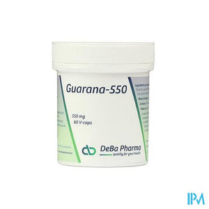 Guarana 550 V-caps 60x550mg Deba