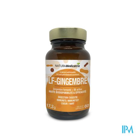 Lacto Fermentee Gingembre Caps 60