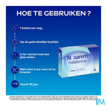 Afbeelding in Gallery-weergave laden, Noxarem Melatonine 3mg Comp 30
