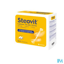 Charger l'image dans la galerie, Steovit Calcium/vitd3/vit K2 1000mg/880iu Comp2x84
