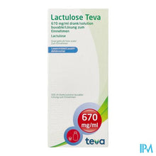 Afbeelding in Gallery-weergave laden, Lactulose Teva Sol Per Os 500ml
