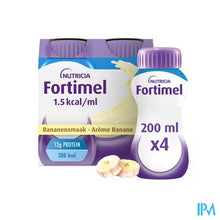 Afbeelding in Gallery-weergave laden, Fortimel 1.5kcal Banaan 4x200ml
