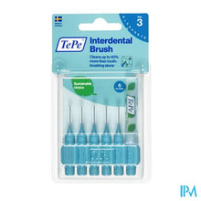 Charger l'image dans la galerie, Tepe Interdental Brush 0,60mm Blue 6
