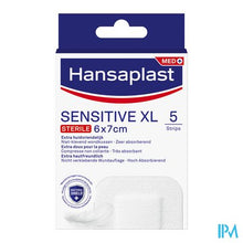 Load image into Gallery viewer, Hansaplast Sensitive Xl 6cmx7cm Strips 5
