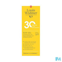 Afbeelding in Gallery-weergave laden, Widmer Sun Gel 30 Zonder Parfum 100ml
