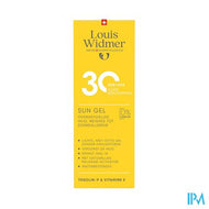 Widmer Sun Gel 30 Zonder Parfum 100ml