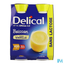 Afbeelding in Gallery-weergave laden, Delical Effimax 2.0 Vanille 4x200ml
