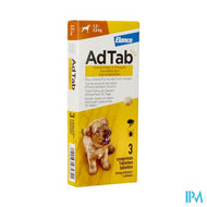 Adtab 56mg Hond >1,3-2,5kg Kauwtabl 3