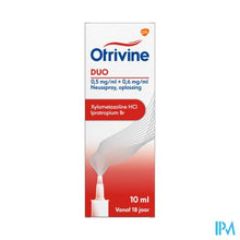 Load image into Gallery viewer, Otrivine Duo 0,5/0,6 Spray Nas 10ml
