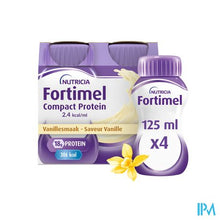 Afbeelding in Gallery-weergave laden, Fortimel Compact Protein 2.4kcal Vanilla 4x125ml
