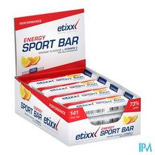 Afbeelding in Gallery-weergave laden, Etixx Energy Sport Bar Orange 12x40g
