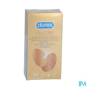 Durex Nude Xl Condoms 10