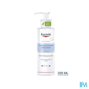 Eucerin Dermatoclean Hyaluron Rein.melk Zacht200ml