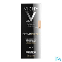 Afbeelding in Gallery-weergave laden, Vichy Fdt Dermablend Fluide 25 Nude 30ml
