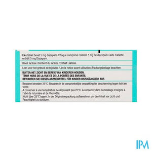 Diazepam Teva Pi Pharma 5mg Tabl 60 Pip