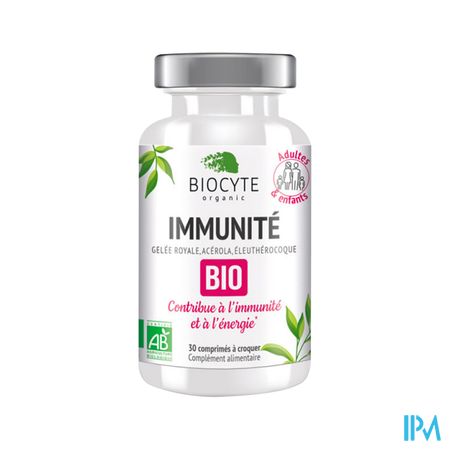 Biocyte Immunity Bio Kauwtabl 30