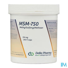 Load image into Gallery viewer, Msm-750 Caps 240 Deba
