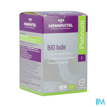 Load image into Gallery viewer, Mannavital Jodium Platinum Bio V-caps 90
