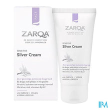 Afbeelding in Gallery-weergave laden, Zarqa Silver Cream Sensitive Tube 30ml
