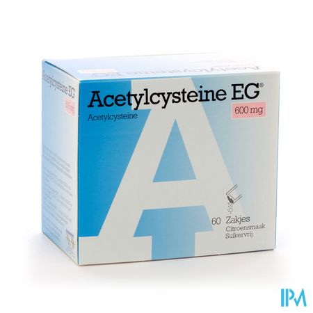 Acetylcysteine EG Sach 60X600Mg