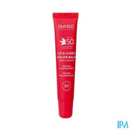 Lip&cheek Spf50 Color Balm Red 20ml