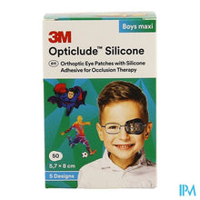 Load image into Gallery viewer, Opticlude 3m Silicone Eye Patch Boy Maxi 50
