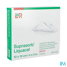 Load image into Gallery viewer, Suprasorb Liquacel Verband 10x10cm 10 33436-180021
