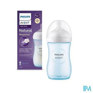 Philips Avent Natural 3.0 Zuigfles Blauw 260ml